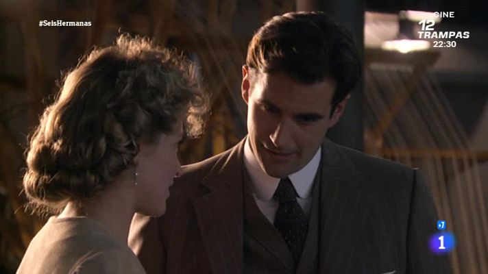 Seis hermanas - Salvador vuelve a besar a Diana