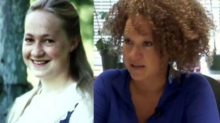 Telediario 1 - Dimite en EE.UU. una activista por los derechos de los afroamerianos tras hacerse pasar por negra