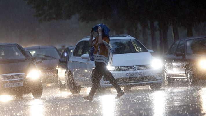 El tiempo - Chubascos y granizo en Comunidad Valenciana, Cataluña y Baleares