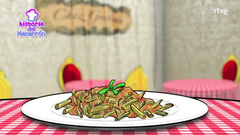 Animación - La historia del macarrón - Cocina con Clan | Ver