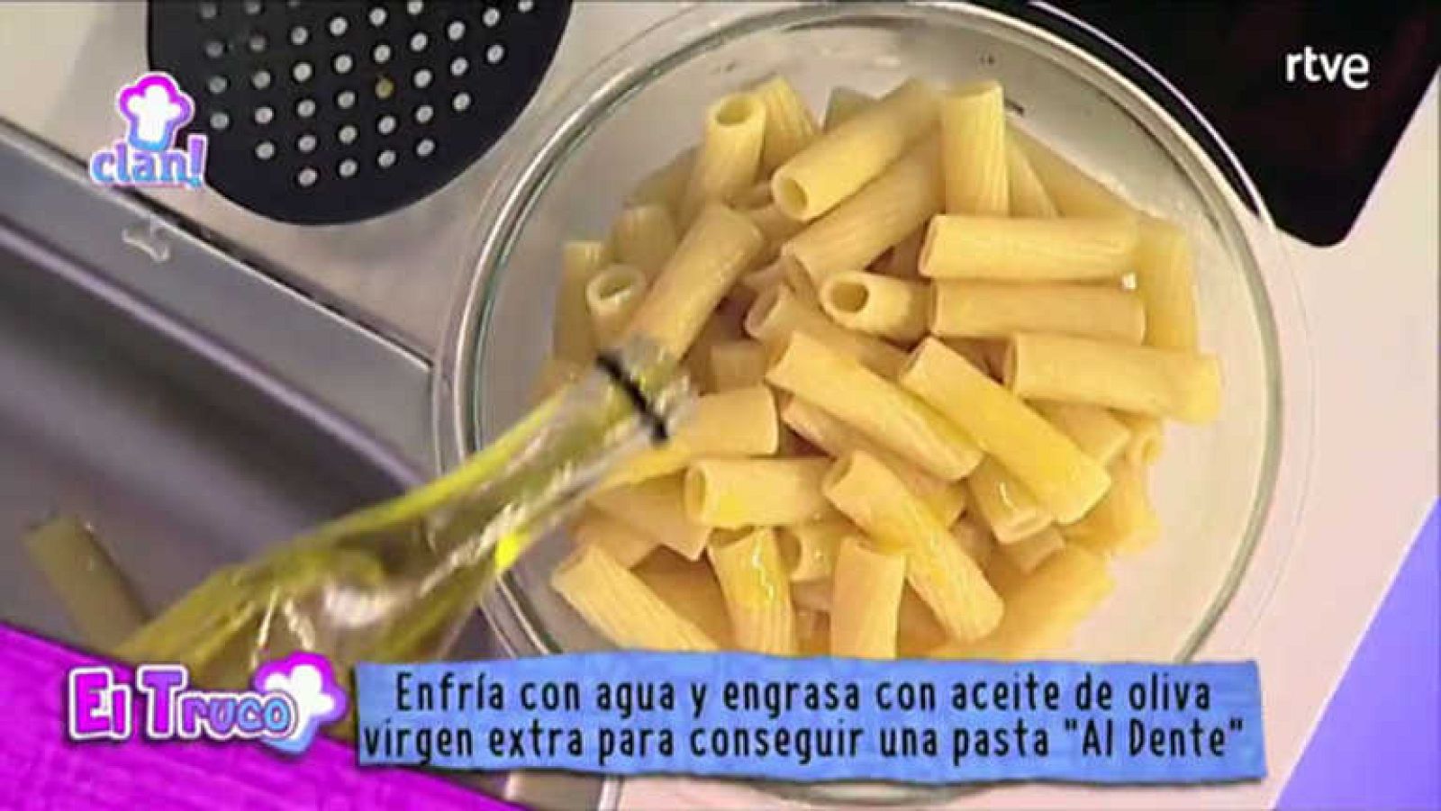 Truco - Conseguir que la pasta quede 'aldente' - Cocina con Clan | Ver