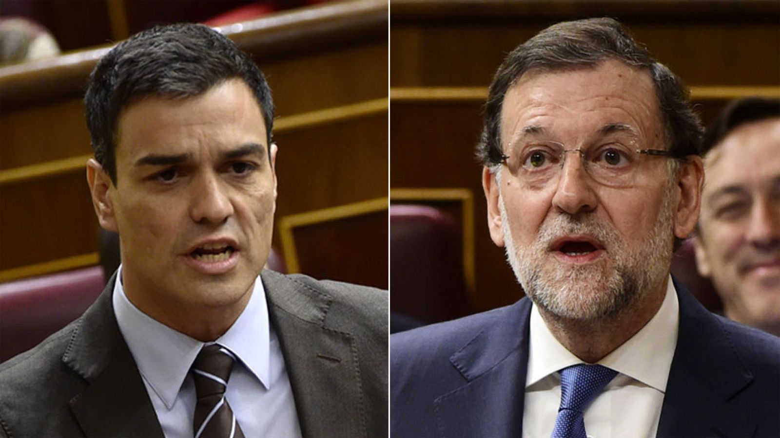 Tensión en el Congreso entre Rajoy y Sánchez