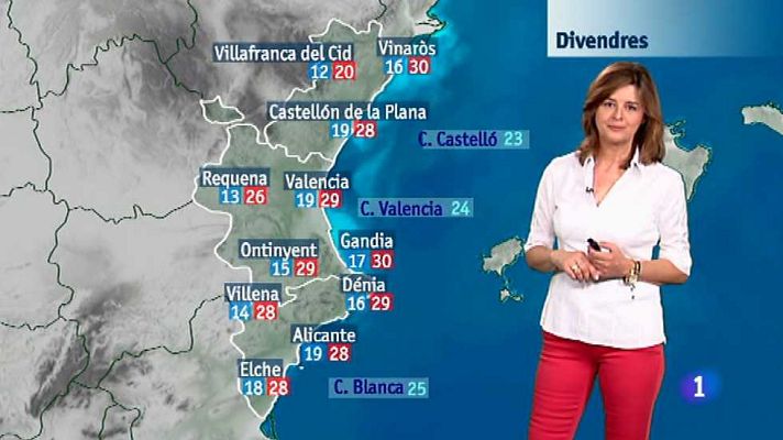 L'informatiu - Comunitat Valenciana - El tiempo en la Comunidad Valenciana - 18/06/15