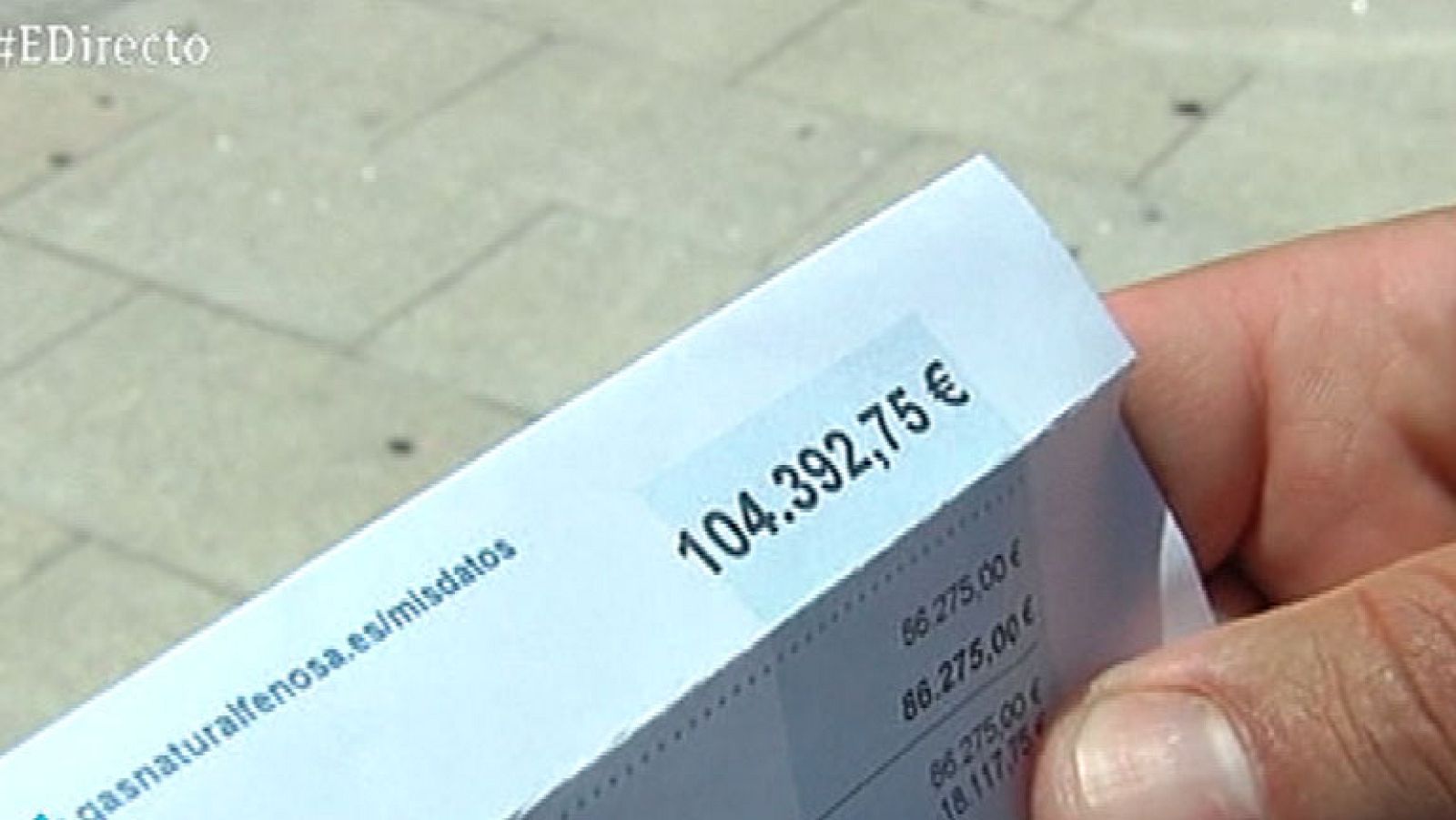 Un hombre recibe una factura de la luz de 104.000 euros