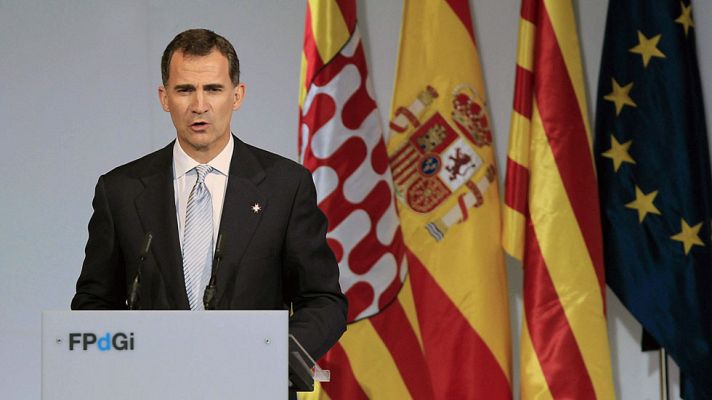 Telediario 1 - Felipe VI: "Debemos afrontar los retos'