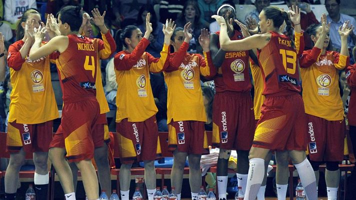Telediario 1 - Las españolas buscan afianzar el liderato de grupo en el Eurobasket