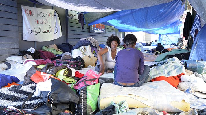 Telediario 1 - Los conflictos armados motivan cada vez más refugiados