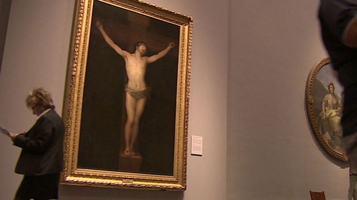 Telediario 1 - "El Cristo de Goya", catalogada como la obra más original
