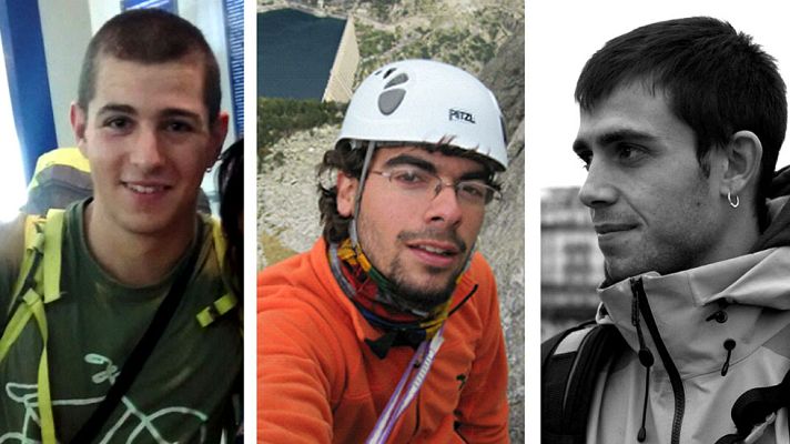 Telediario 1 - Mueren tres alpinistas españoles en un alud en Kirguizistán