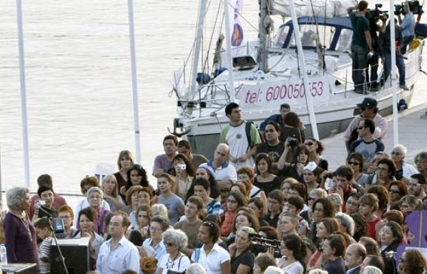  - Llega a Valencia el barco abortista