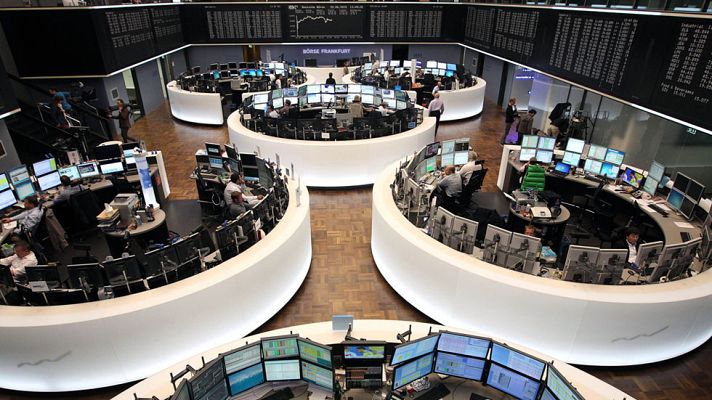 Telediario 1 - Las Bolsas europeas suben con fuerza al considerar que está cerca un acuerdo con Grecia