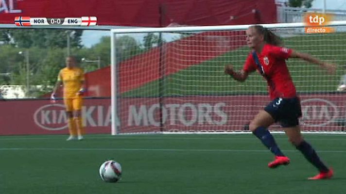  - Campeonato del Mundo Femenino. 1/8 final: Noruega-Inglaterra