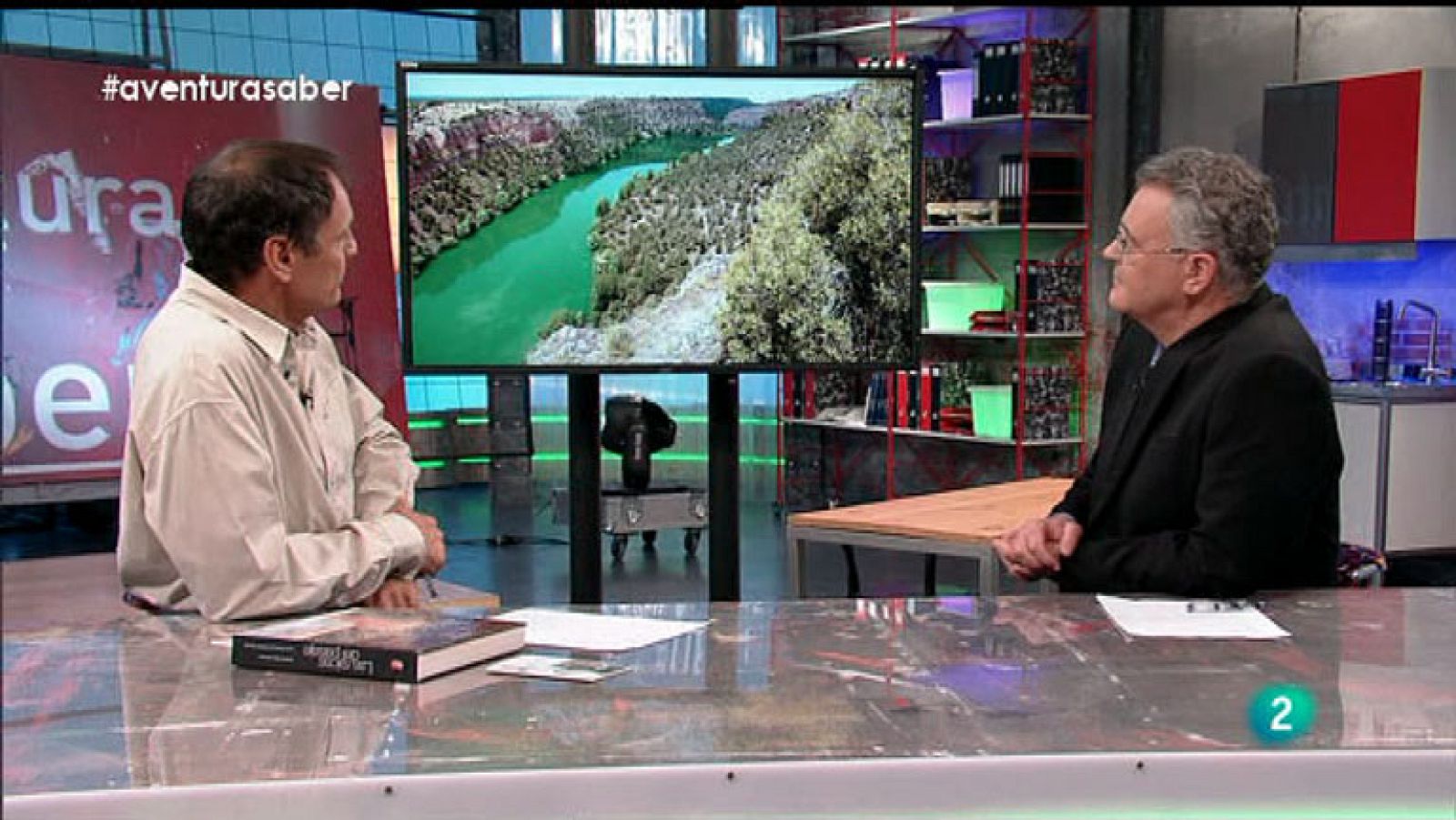 La Aventura del Saber. José Manuel Crespo. Parque Natural de las Hoces del Duratón