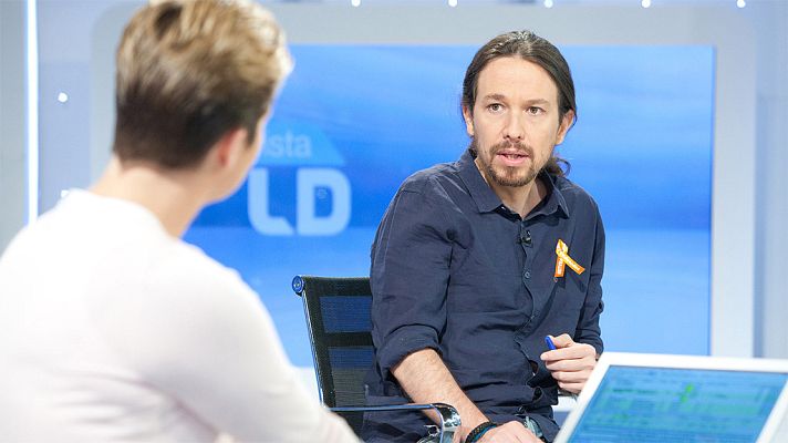 Los desayunos - Entrevista a Pablo Iglesias en Los Desayunos de TVE