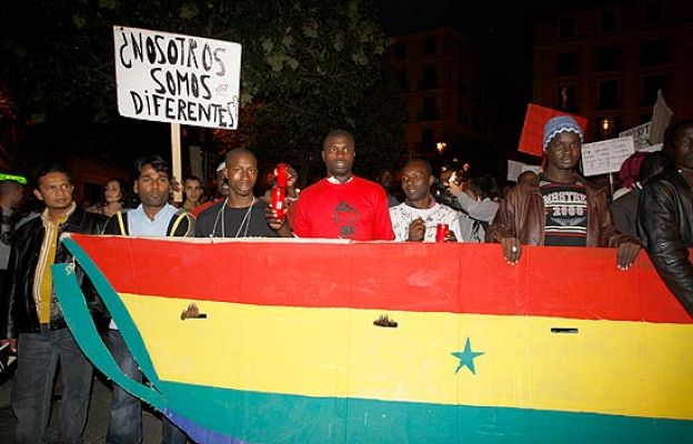  - Manifestación para pedir papeles