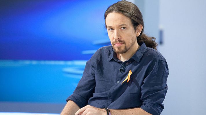 Telediario 1 - Pablo Iglesias: "La dispersión de los presos es una excepción que también perjudica a las familias"