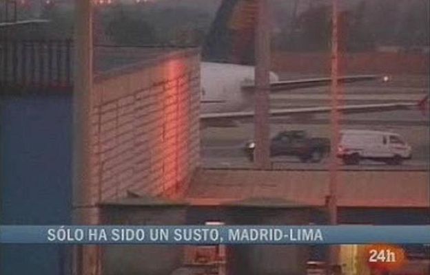  - Susto en un avión de Iberia en Lima