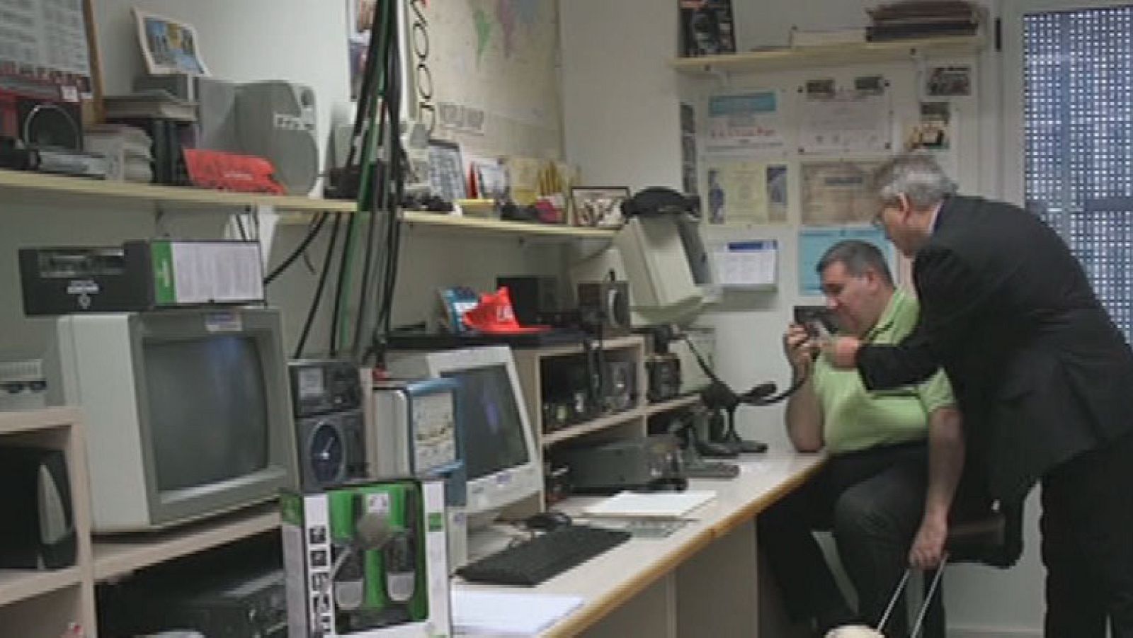 Radioaficionados en antena