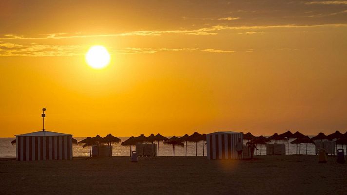 El tiempo - Poco nuboso o despejado en la mayor parte del país