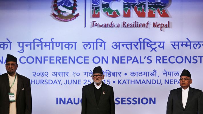 Telediario 1 - Nepal necesita un tercio de su PIB para reconstruir el país