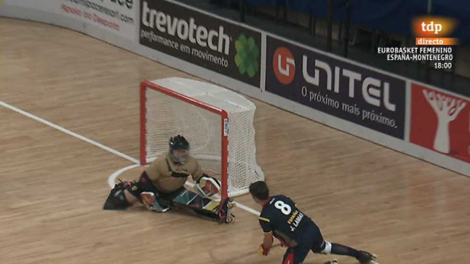 Hockey Patines - Campeonato del Mundo. Cuartos de final: España-Mozambique - ver ahora