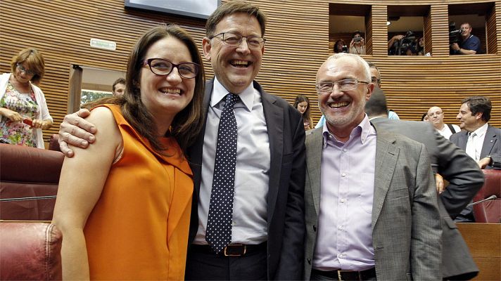 Telediario 1 - Ximo Puig, nuevo presidente de la C. Valenciana