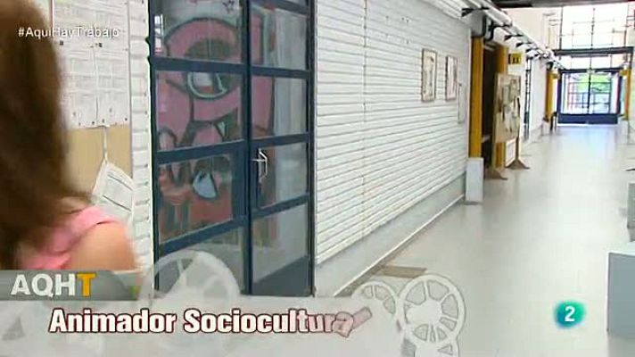 Aquí hay trabajo - Salidas de los estudiantes de animación sociocultural