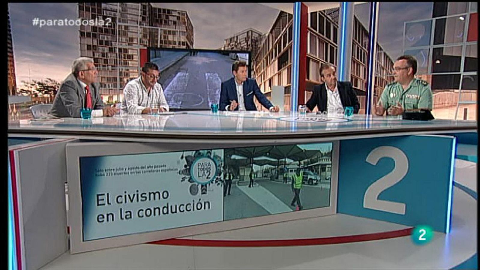 Para Todos La 2 - Coloquio - El civismo en la conducción