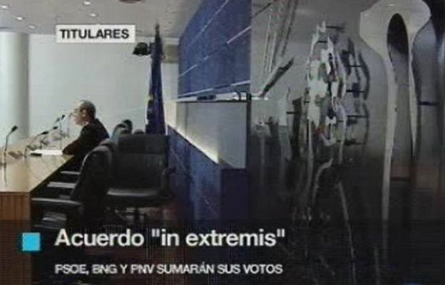 Telediario 1 - Telediario en 4' - 18/10/08