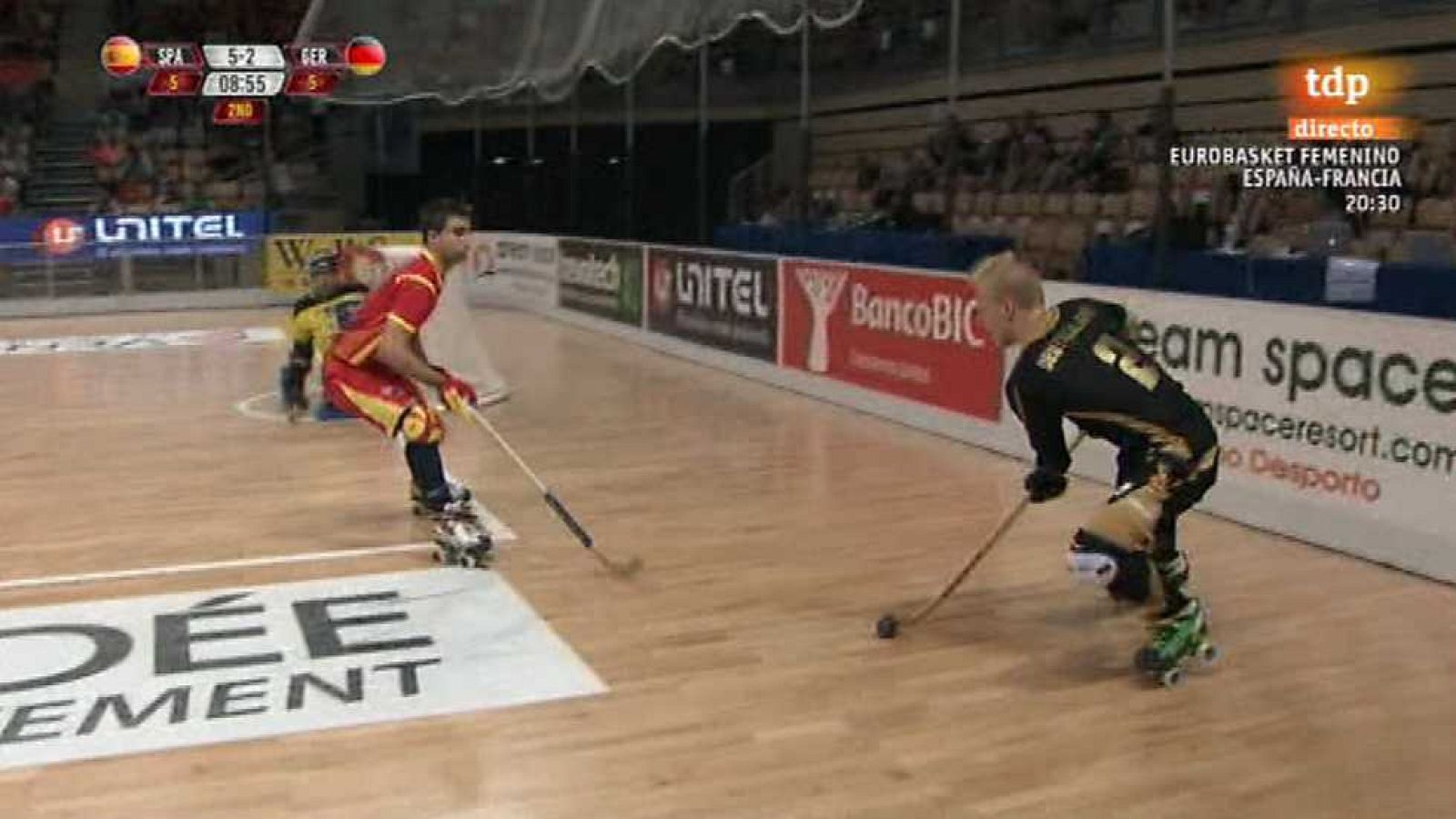 Hockey Patines - Campeonato del Mundo. 1ª semifinal: España-Alemania - ver ahora