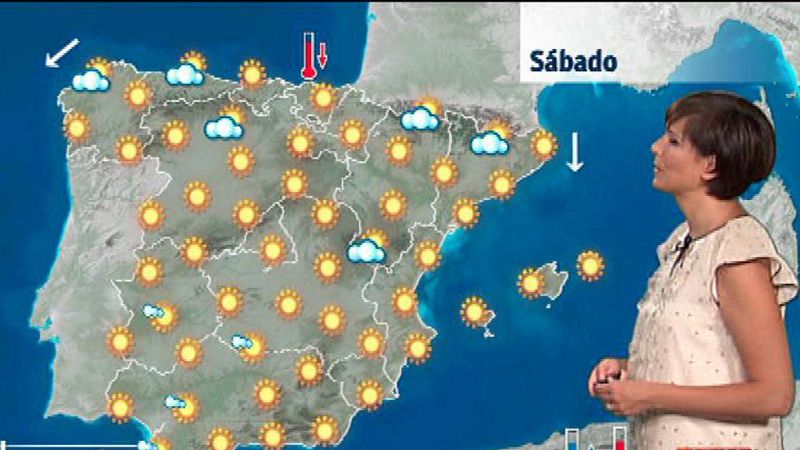 Calor en toda España, especialmente en la mitad sur peninsular