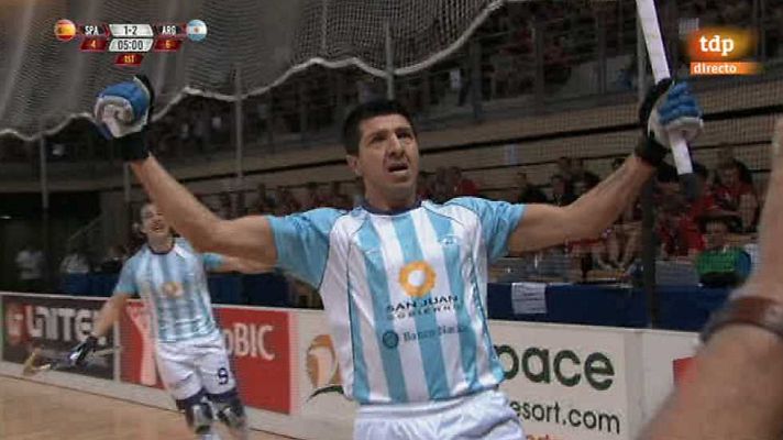 Hockey sobre patines - Campeonato del Mundo. Final: Argentina-España (1)