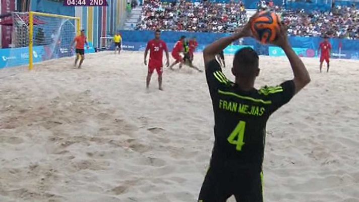  - Fútbol playa: España - Azerbaiyán