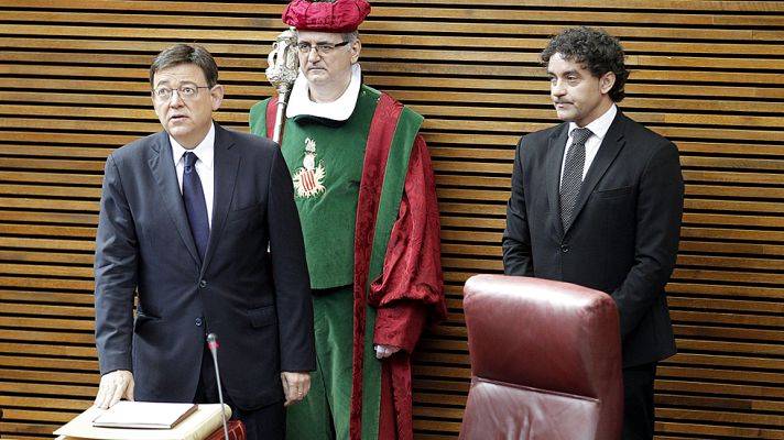 Informativo 24h - Ximo Puig promete su cargo como presidente de la Generalitat