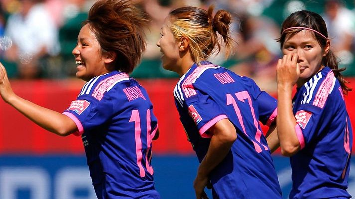 Telediario 1 - Japón e Inglaterra completan el cuadro de semifinales del Mundial femenino