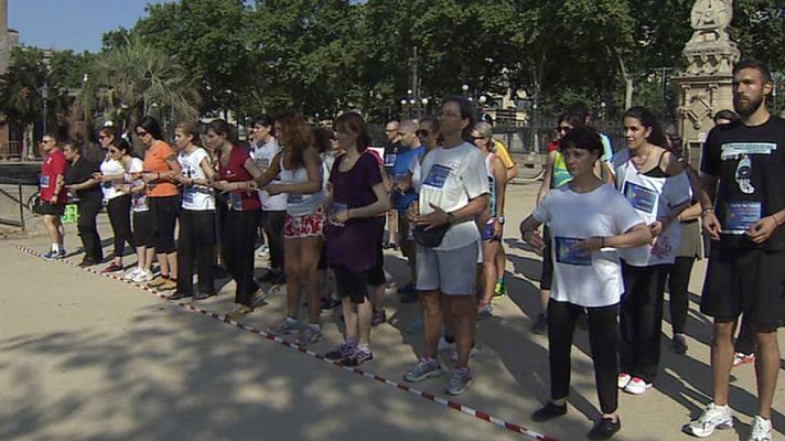 Telediario 1 - Correr está de moda pero hay muchas técnicas para elegir
