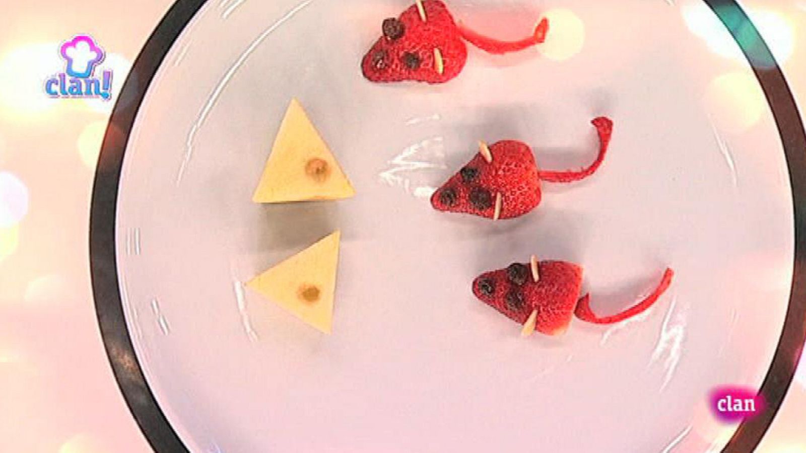 Cocina con Clan - Ratoncitos de fresa