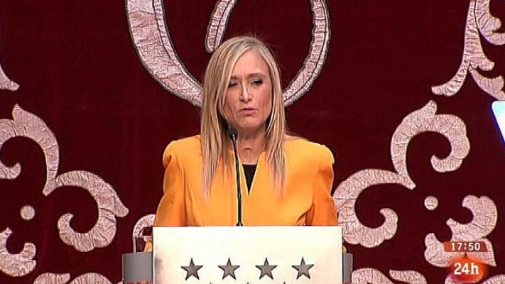 Parlamento - Cifuentes presidenta