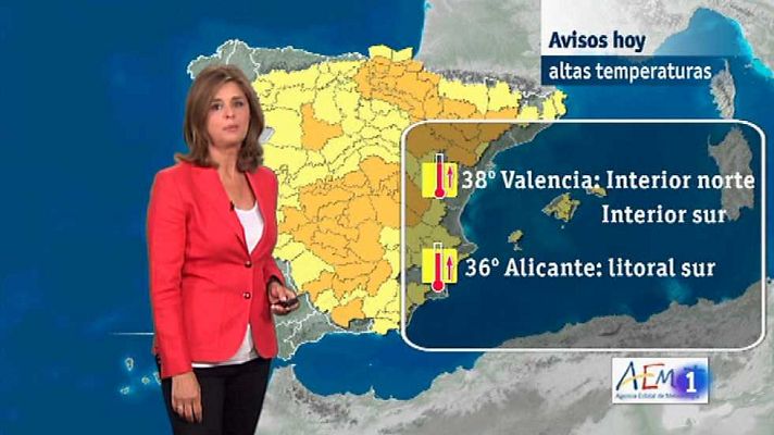 L'informatiu - Comunitat Valenciana - El tiempo en la Comunidad Valenciana - 30/06/15
