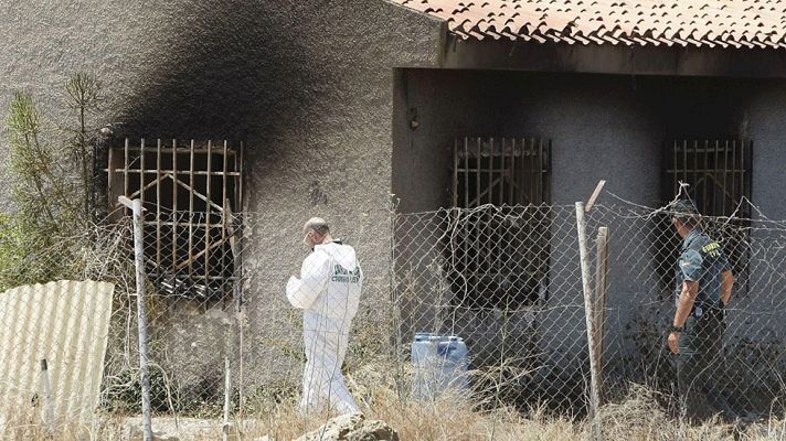 Telediario 1 - Mueren cuatro personas por la explosión de una bombona