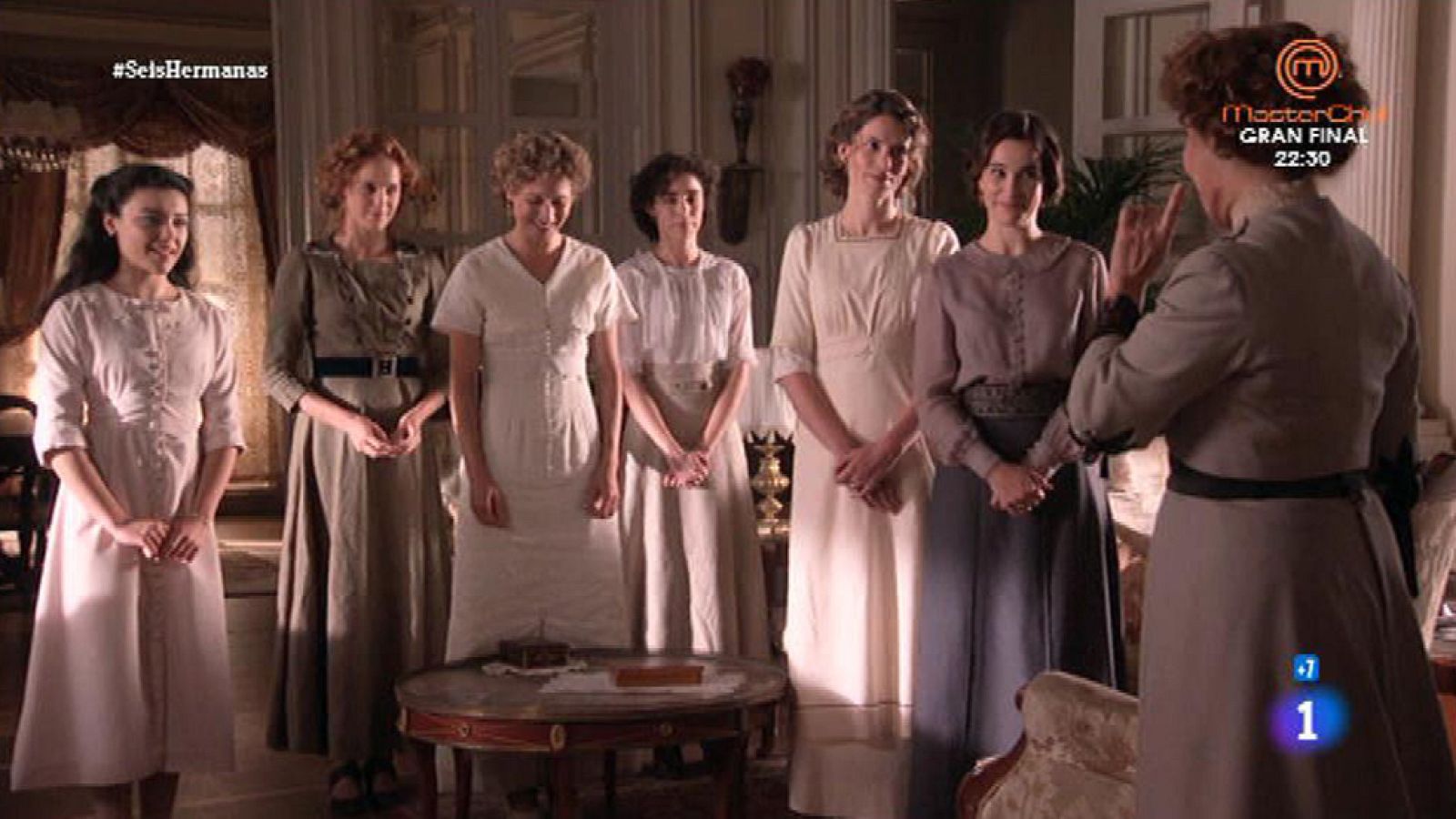 'Seis Hermanas' - La tía Adolfina se va del hogar de las Silva