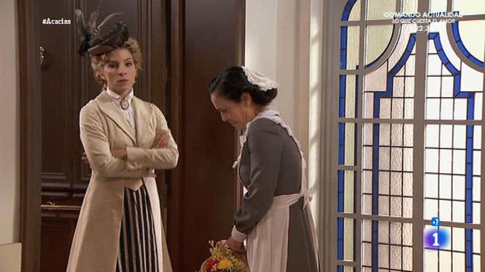 'Acacias 38' - Fabiana le cuenta a Cayetana los planes de Germán con Manuela