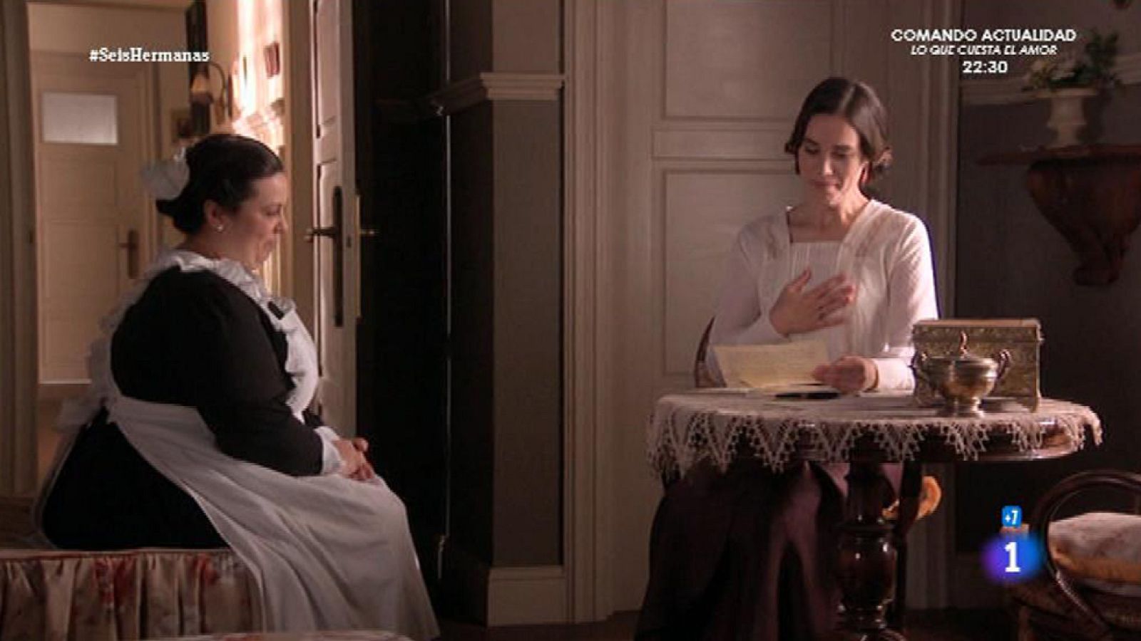 'Seis Hermanas' - Adela recibe una carta de Mauro