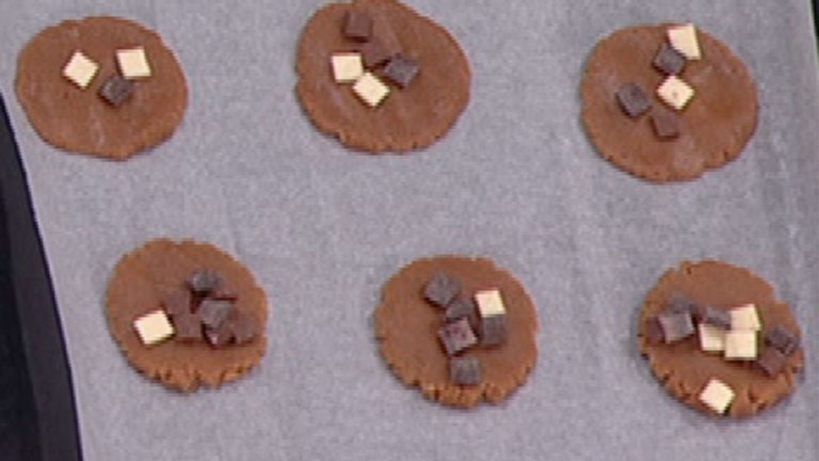 Galletas caseras y galletas con helado