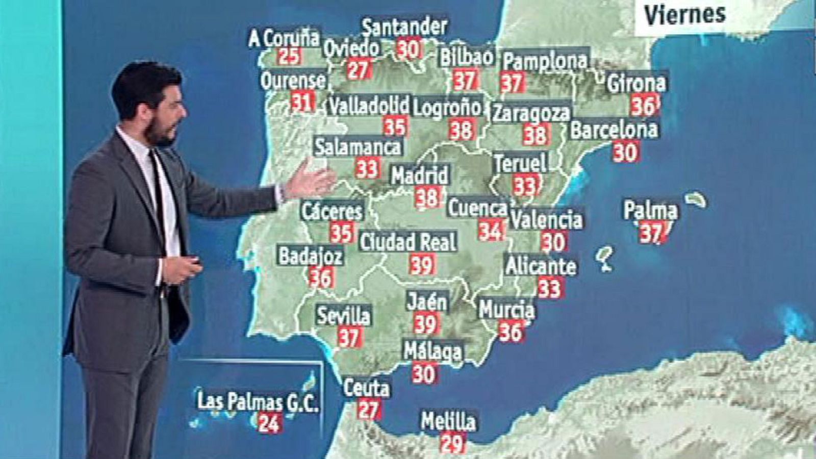 Vuelven a subir las temperaturas en casi toda España