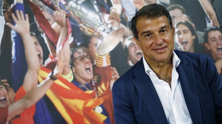 Telediario 1 - Laporta: "La Junta Gestora no debe extralimitarse en sus funciones"