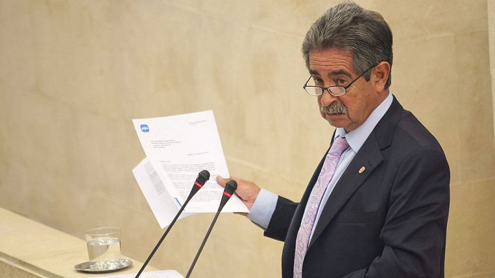 Telediario 1 - Revilla es elegido presidente de Cantabria