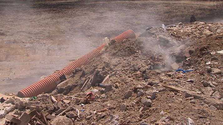 Telediario 1 - Incendio en Rivas-Vaciamadrid