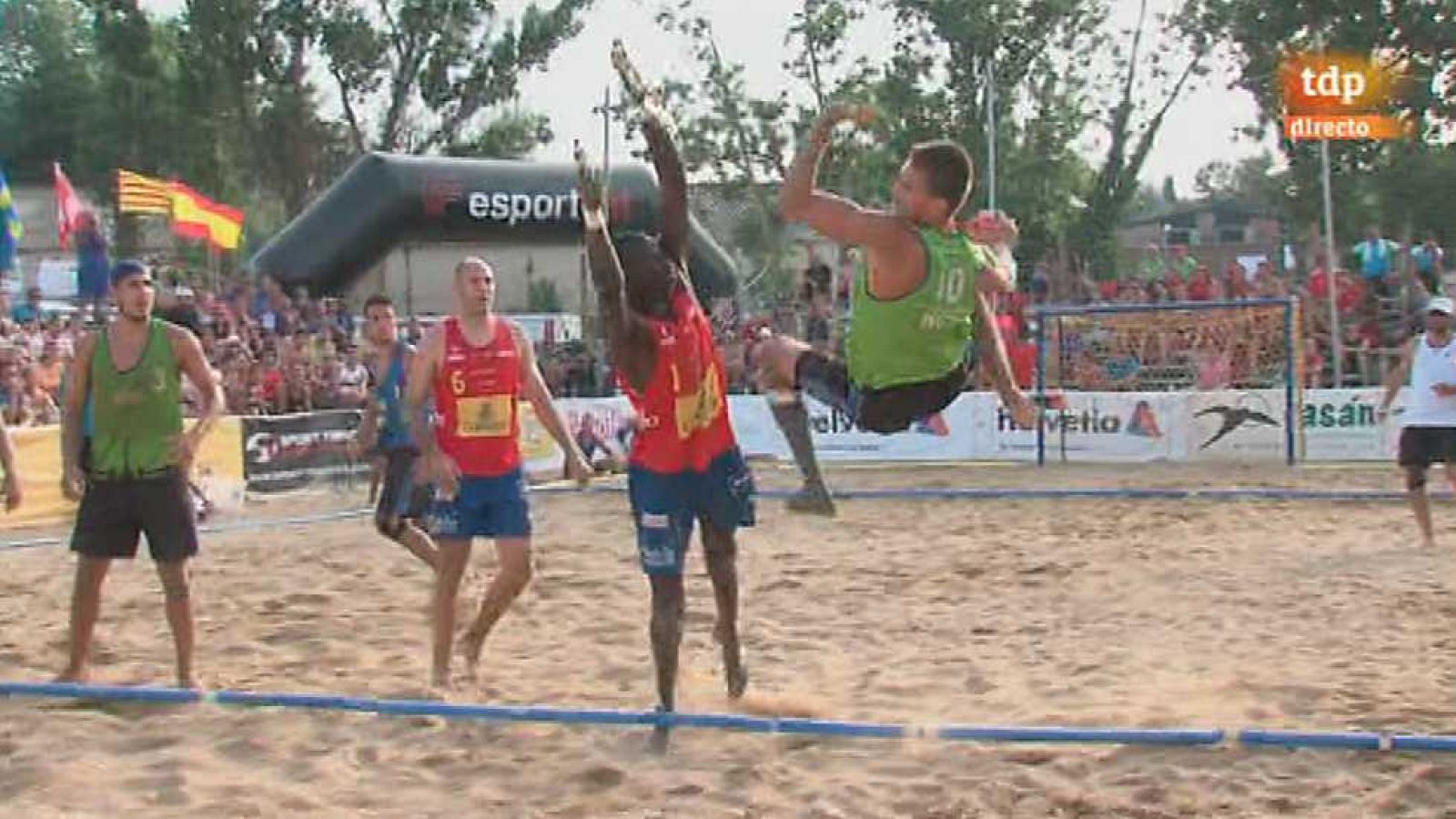 Balonmano Playa - Campeonato de Europa. Semifinal masculina - ver ahora