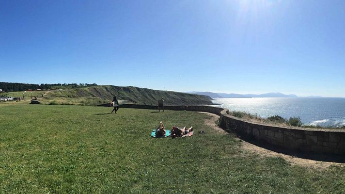 El tiempo - Temperaturas en descenso en el área cantábrica y Alto Ebro